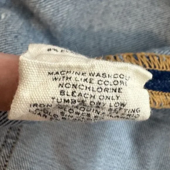 HATCH Maternity The Cut Off Denim Jean Shorts Size 30 Blue Distressed Stretch - Picture 9 of 9